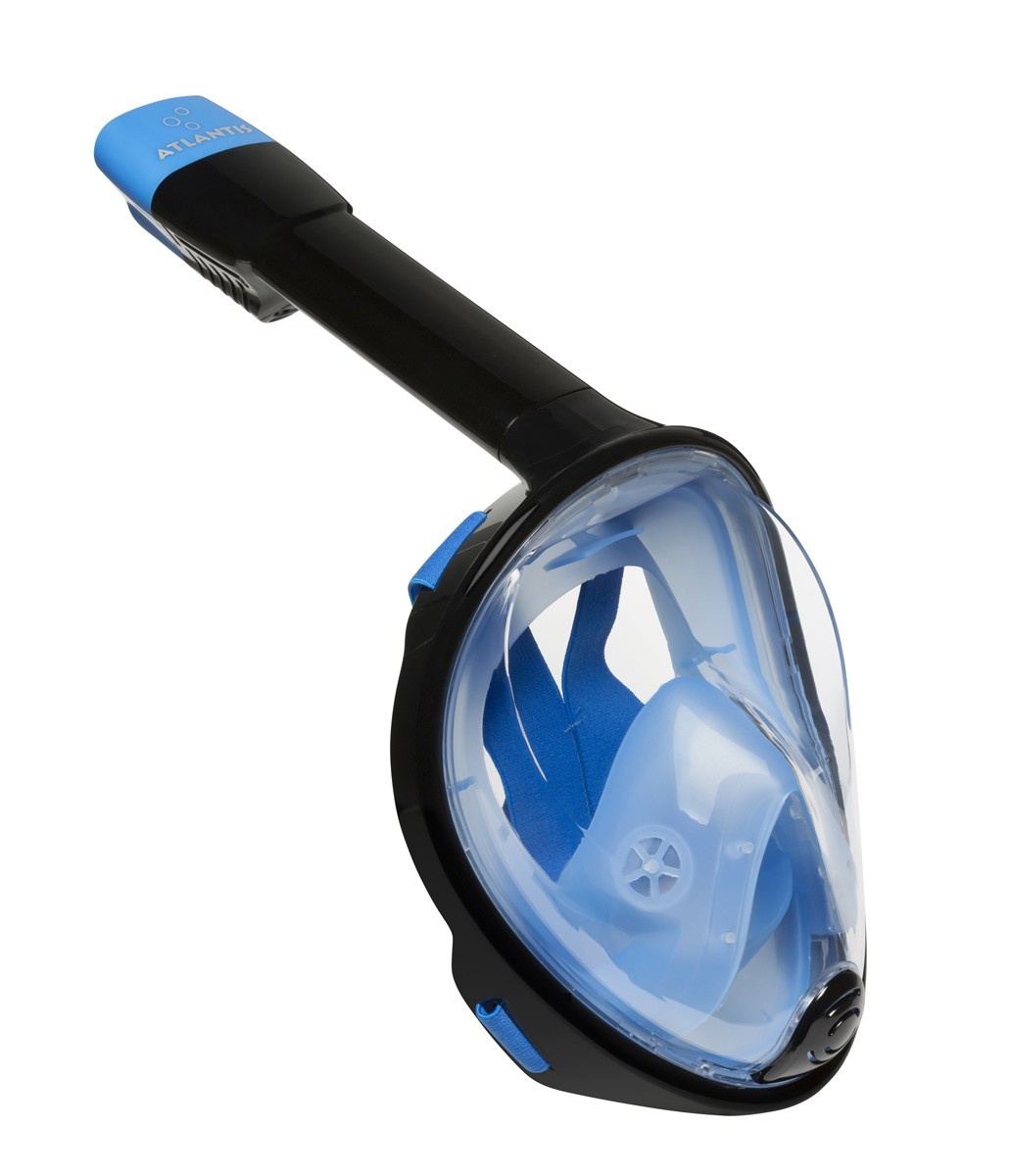 Snorkelmasker Atlantis Full Face Mask Zwart/Blauw