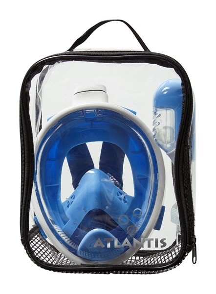 Snorkelmasker Atlantis Full Face Mask - Wit/Blauw