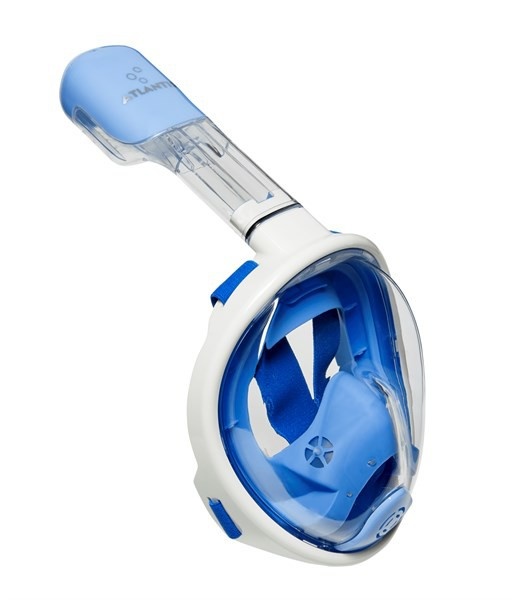 Snorkelmasker Atlantis Full Face Mask - Wit/Blauw