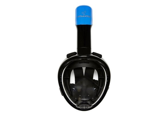 Snorkelmasker Atlantis Full Face Mask Kinderen - Zwart/Blauw