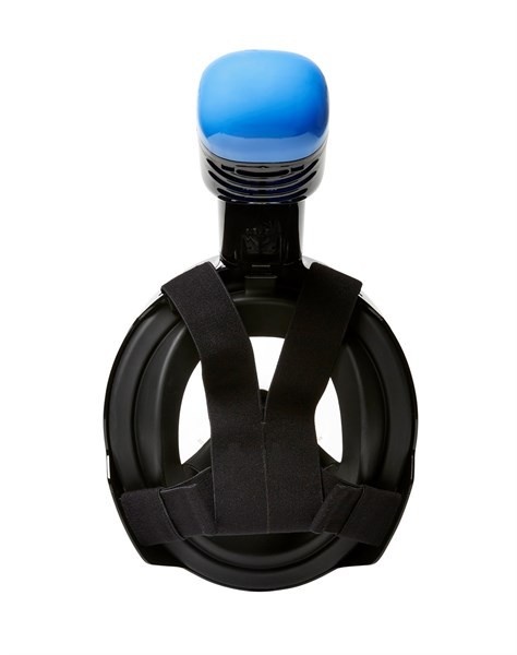 Snorkelmasker Atlantis Full Face Mask Kinderen - Zwart/Blauw