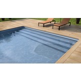 Zwembad Superliner  V2F 85/100ste blauw grijs