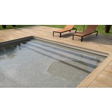 Zwembad Superliner  V2F 85/100ste kleur Taupe