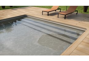 Zwembad Superliner  V2F 85/100ste kleur Taupe