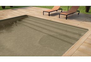 Zwembad Superliner  V2F 85/100ste leemkleur