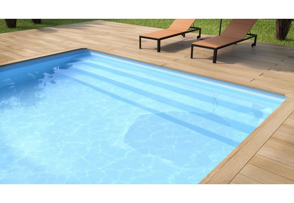 Zwembad Superliner  V2F 85/100ste lichtblauw