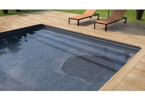 Zwembad Superliner  V2F 85/100ste antraciet grijs