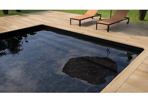 Zwembad Superliner  V2F 85/100ste kleur zwart