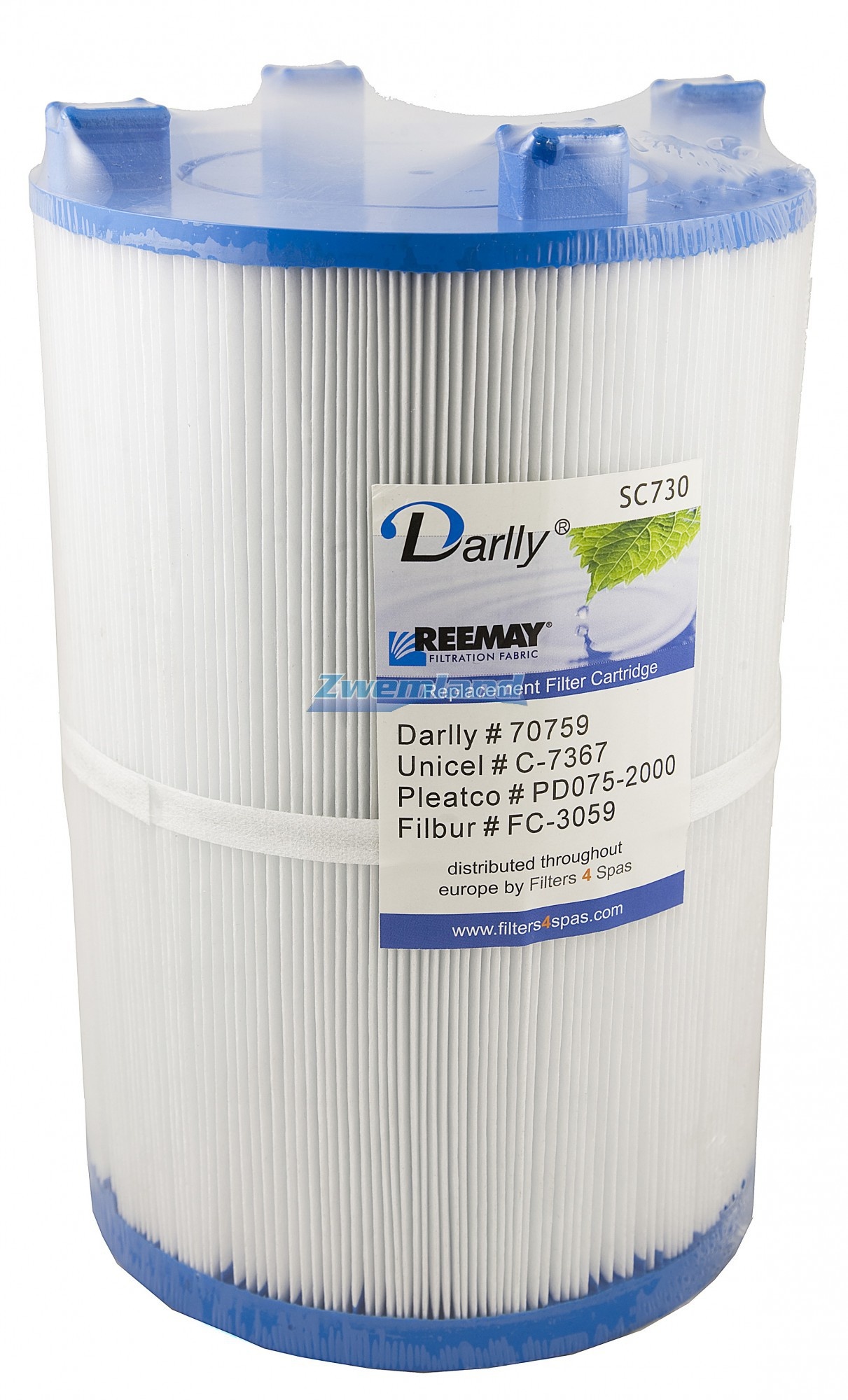 SPA FILTER SC 730 - DIMENSION ONE SPA FILTER 27cm x 18 cm