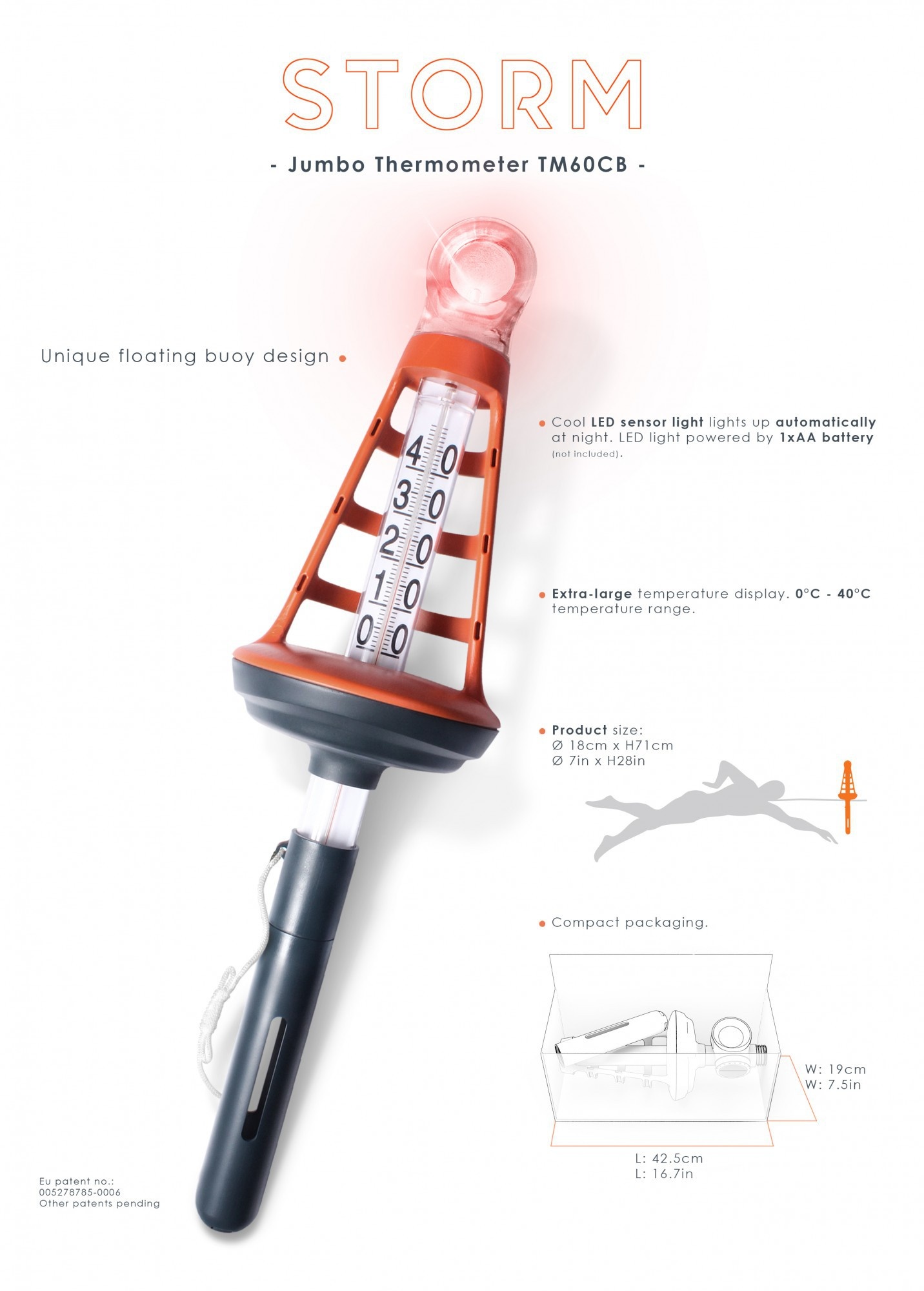 Kokido Storm Thermometer