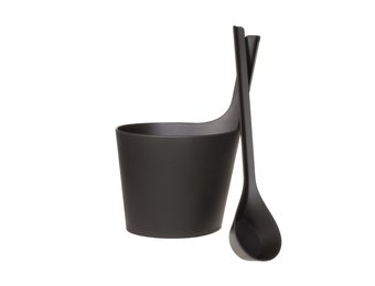 Rento Pisara Sauna Emmer Set zwart