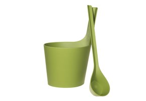 Rento Pisara Sauna Emmer Set groen