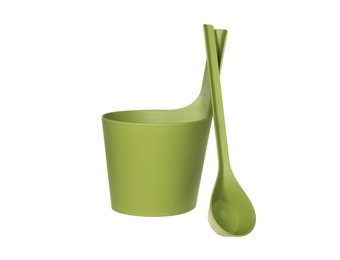 Rento Pisara Sauna Emmer Set groen