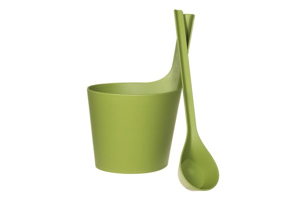 Rento Pisara Sauna Emmer Set groen