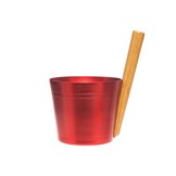 Rento Sauna Emmer Aluminium rood