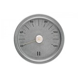 Rento Sauna Thermometer Aluminium rond grijsblauw
