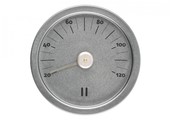 Rento Sauna Thermometer Aluminium rond grijsblauw