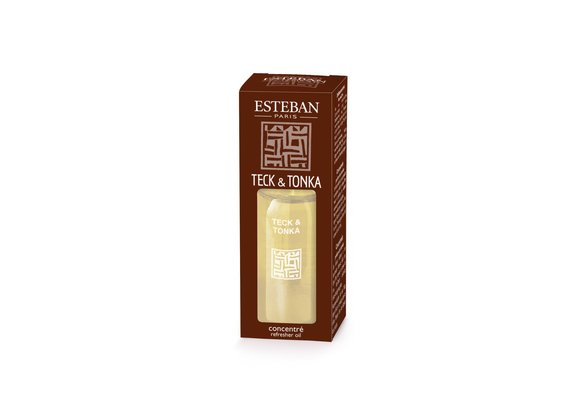 Esteban Essentiele Geurolie - Teck & Tonka 15ml