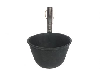 Saunaland Sauna Emmer rustiek 3 liter antraciet/zwart