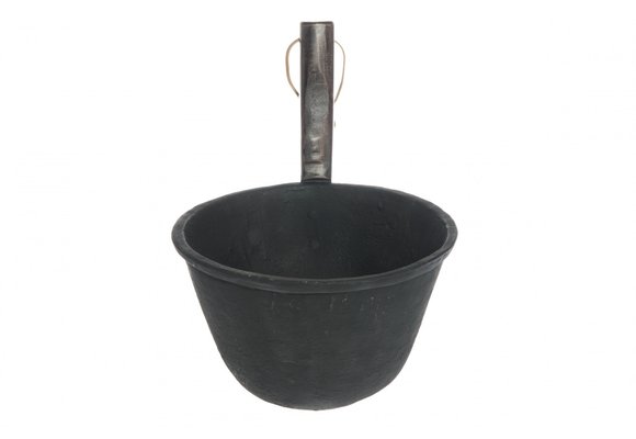 Saunaland Sauna Emmer rustiek 3 liter antraciet/zwart