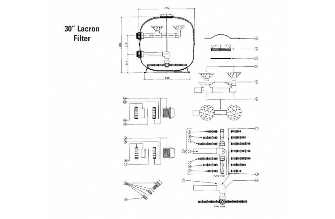 Lacron Zandfilter Hi Rate 22.5m3