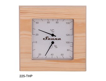 Combi Thermo Hygrometer gedeeld Pine