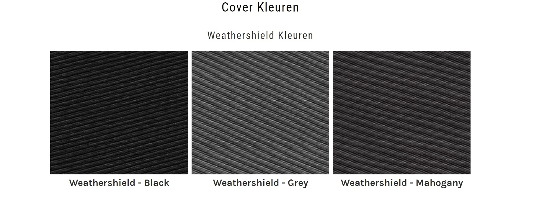 Voorraad Covers