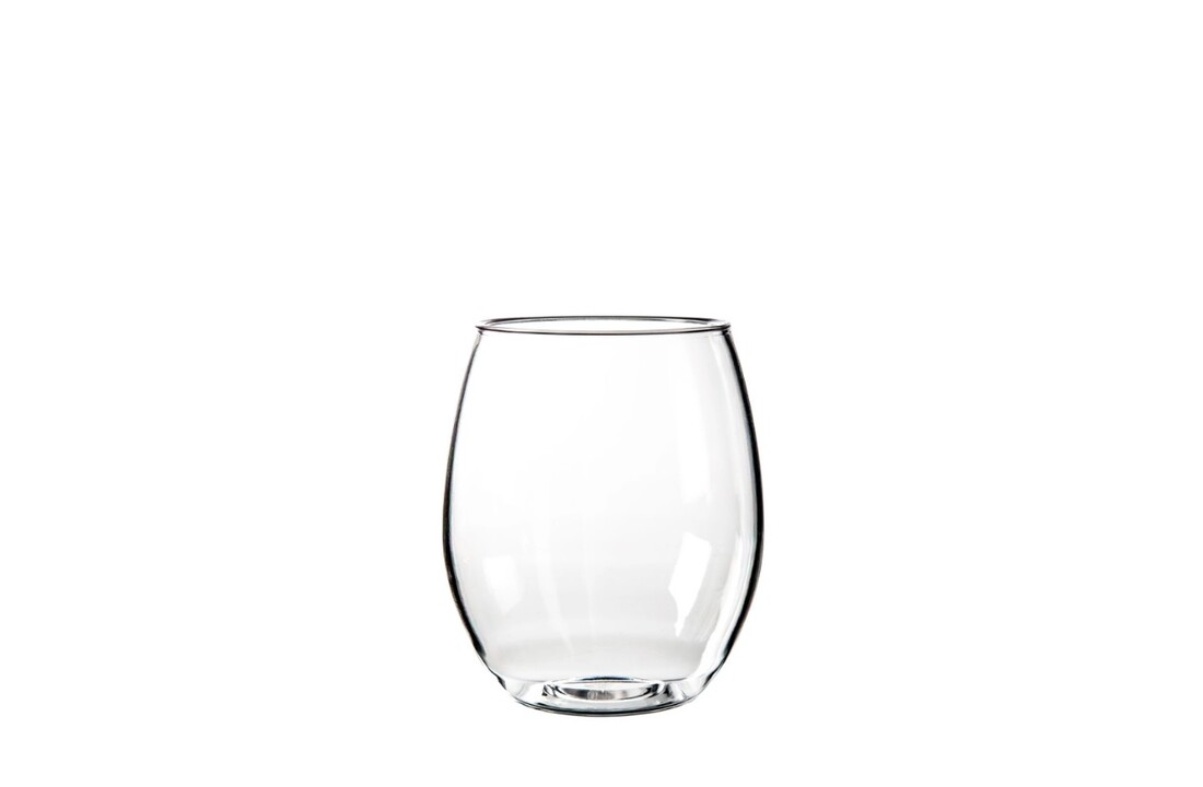 HappyGlass Tik Tucker Waterglas - Set van 4 Kunststof Glazen 400ml