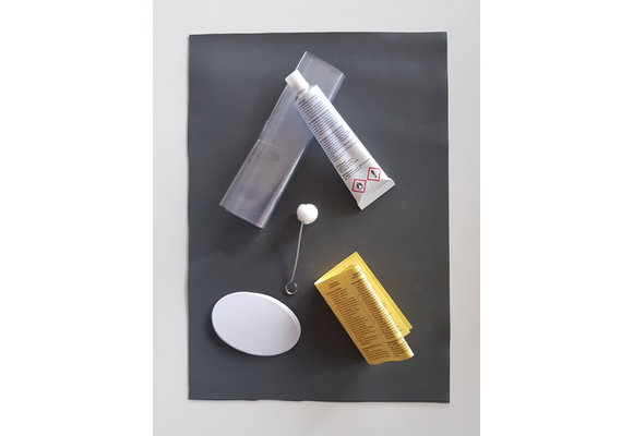 Zwembad Plakset met Donker Grijze Folie