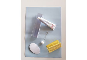 Zwembad Plakset met Lichtblauwe Folie