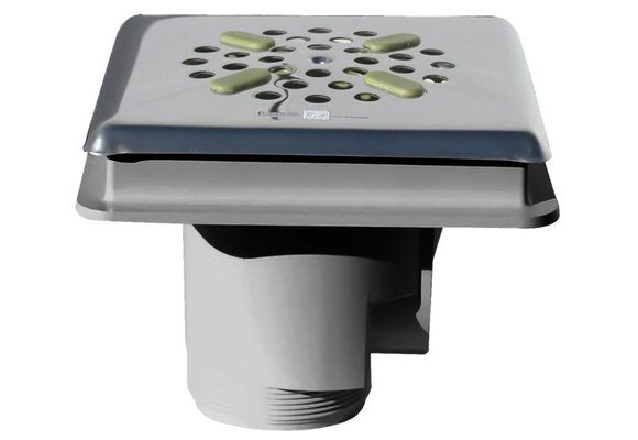 MTS Bodemput voor Tegel en Betonbaden 2" x 2.5" x 63 mm Lijm
