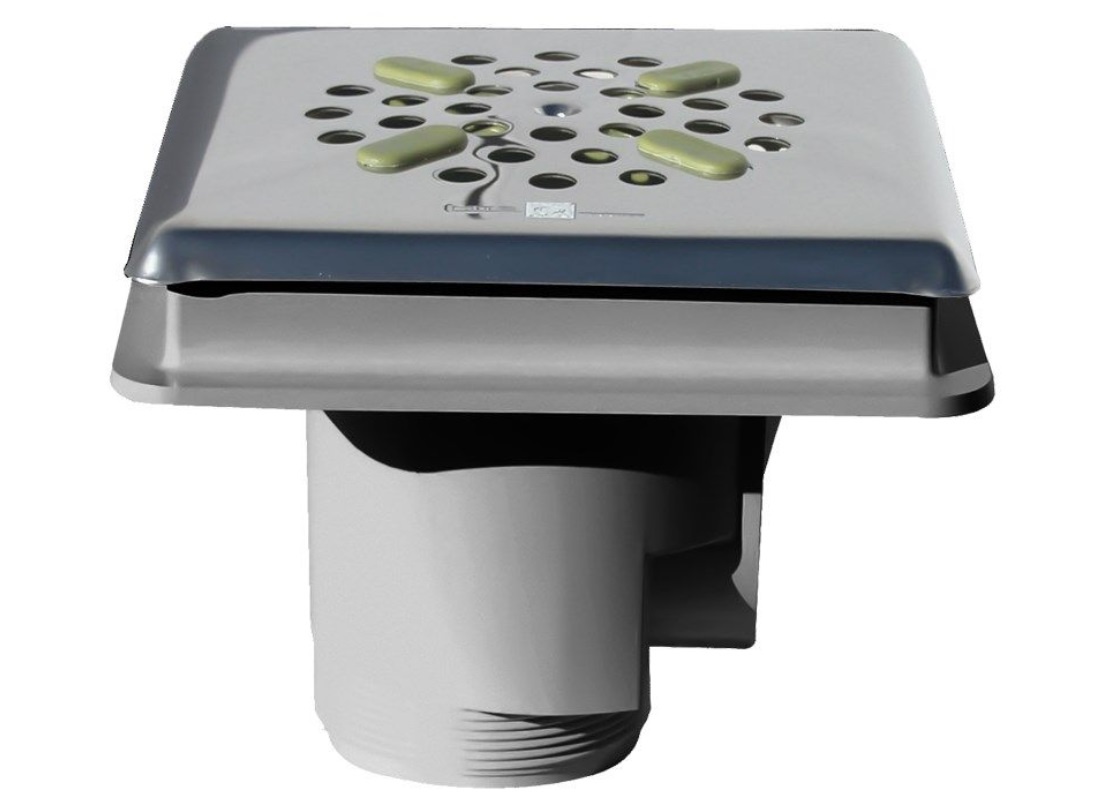 MTS Bodemput voor Tegel en Betonbaden 2" x 2.5" x 63 mm Lijm