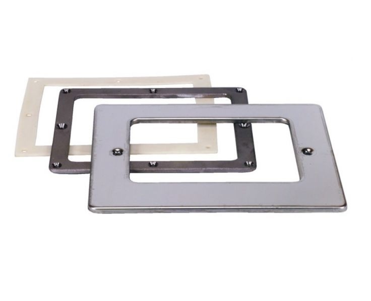 Allfit Skimmer Flensset voor Foliebaden RVS