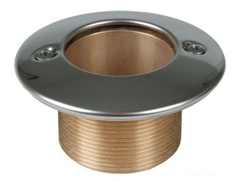 Allfit Stofzuigfitting voor Foliebaden Brons/RVS