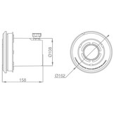 Ignia Onderwaterspot LED incl. inbouwnis
