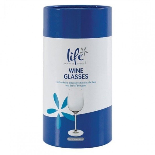 Life spa wijnglazen - 2 stuks