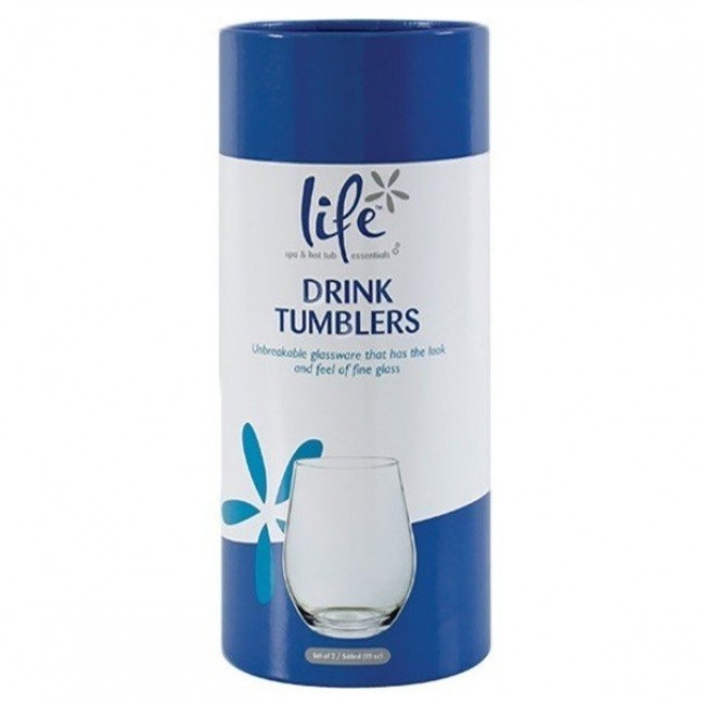 Life spa waterglazen - 2 stuks