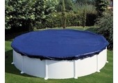 Winterzeil Rond - Blauw - 80 gr/m2 - SuperGuard