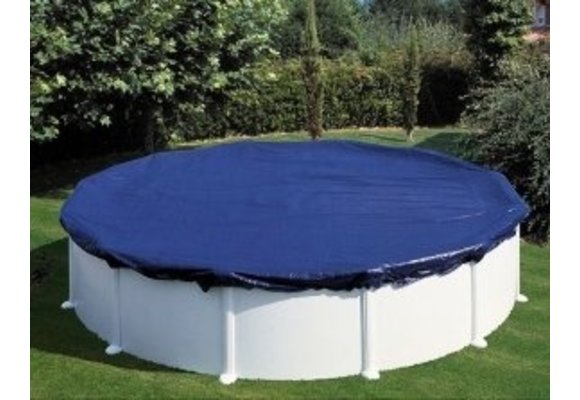 Winterzeil Rond - Blauw - 80 gr/m2 - SuperGuard