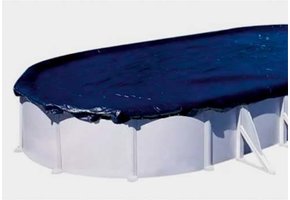 Winterzeil Ovaal - Blauw - 80 gr/m2 - SuperGuard