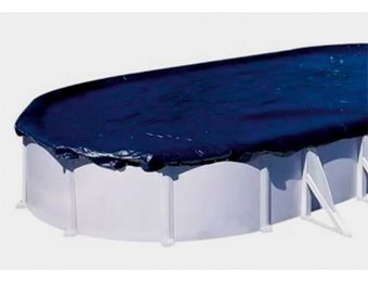 Winterzeil Ovaal - Blauw - 80 gr/m2 - SuperGuard