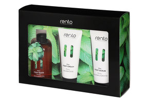 Rento Cadeauset Voetenbad, Voetscrub en Voetencreme