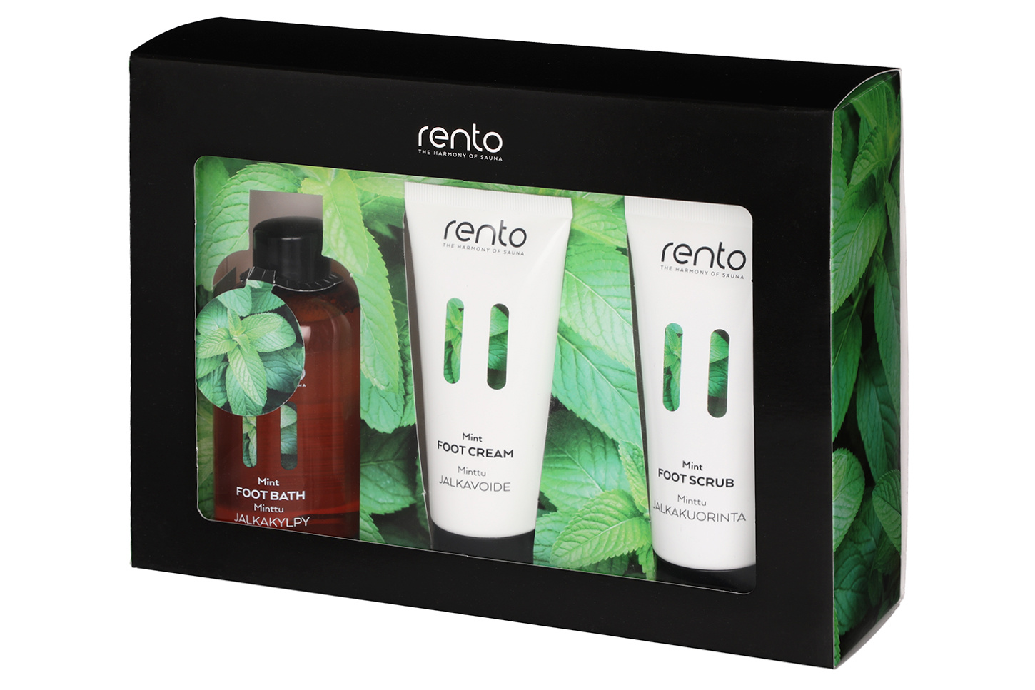 Rento Cadeauset Voetenbad, Voetscrub en Voetencreme