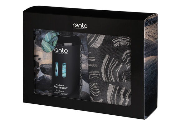 Rento Gift Set sauna geur en kussen hoes