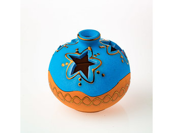 Keramiek - Blauw Terracotta