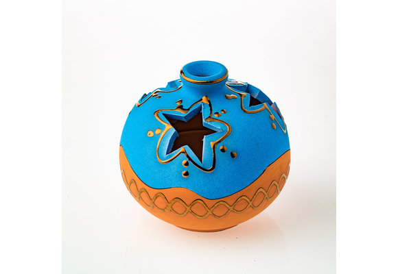 Keramiek - Blauw Terracotta