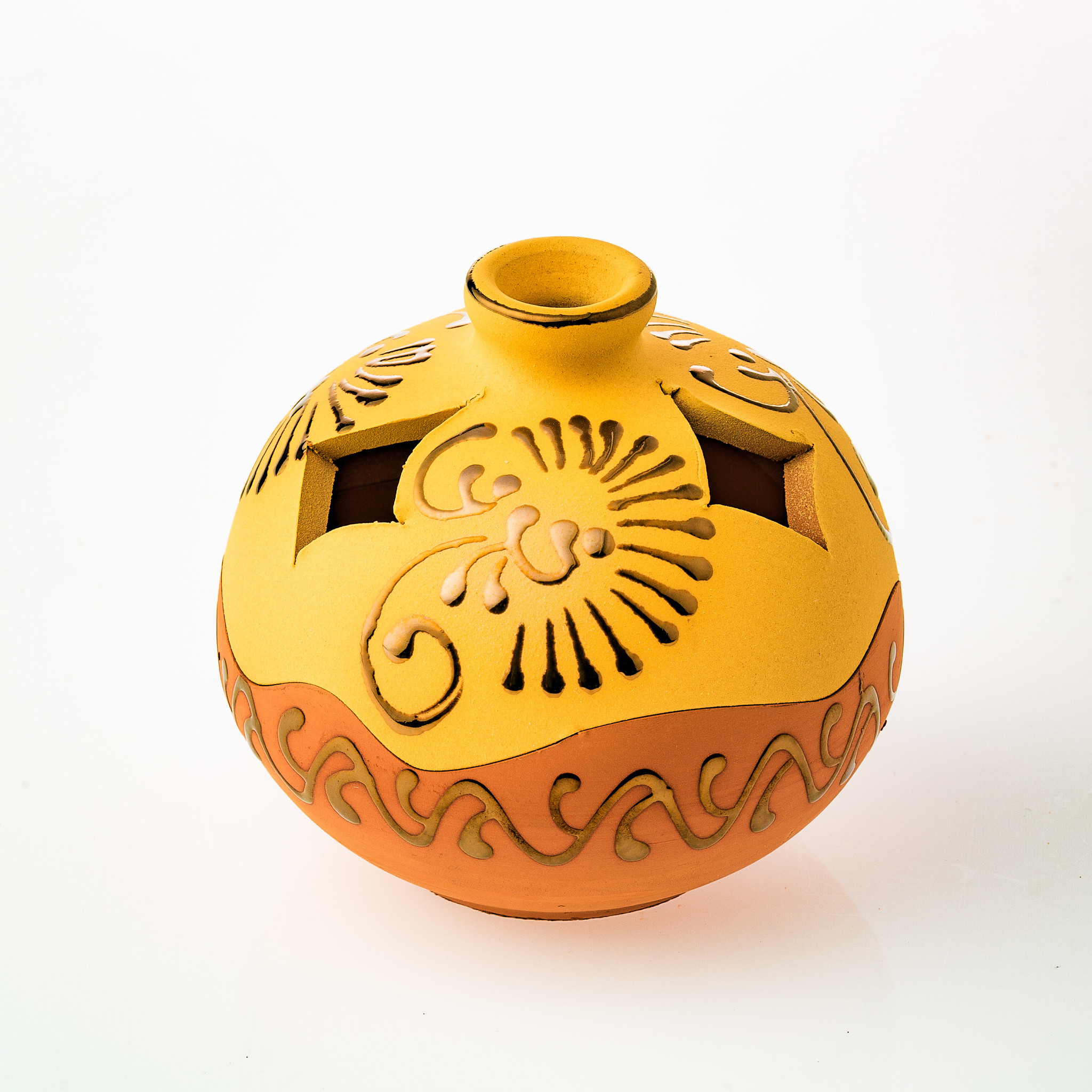 Keramiek - Geel Terracotta