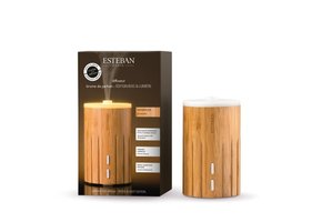 Esteban Mist Diffuser Editie Wood & Light Bamboo - Wit Licht
