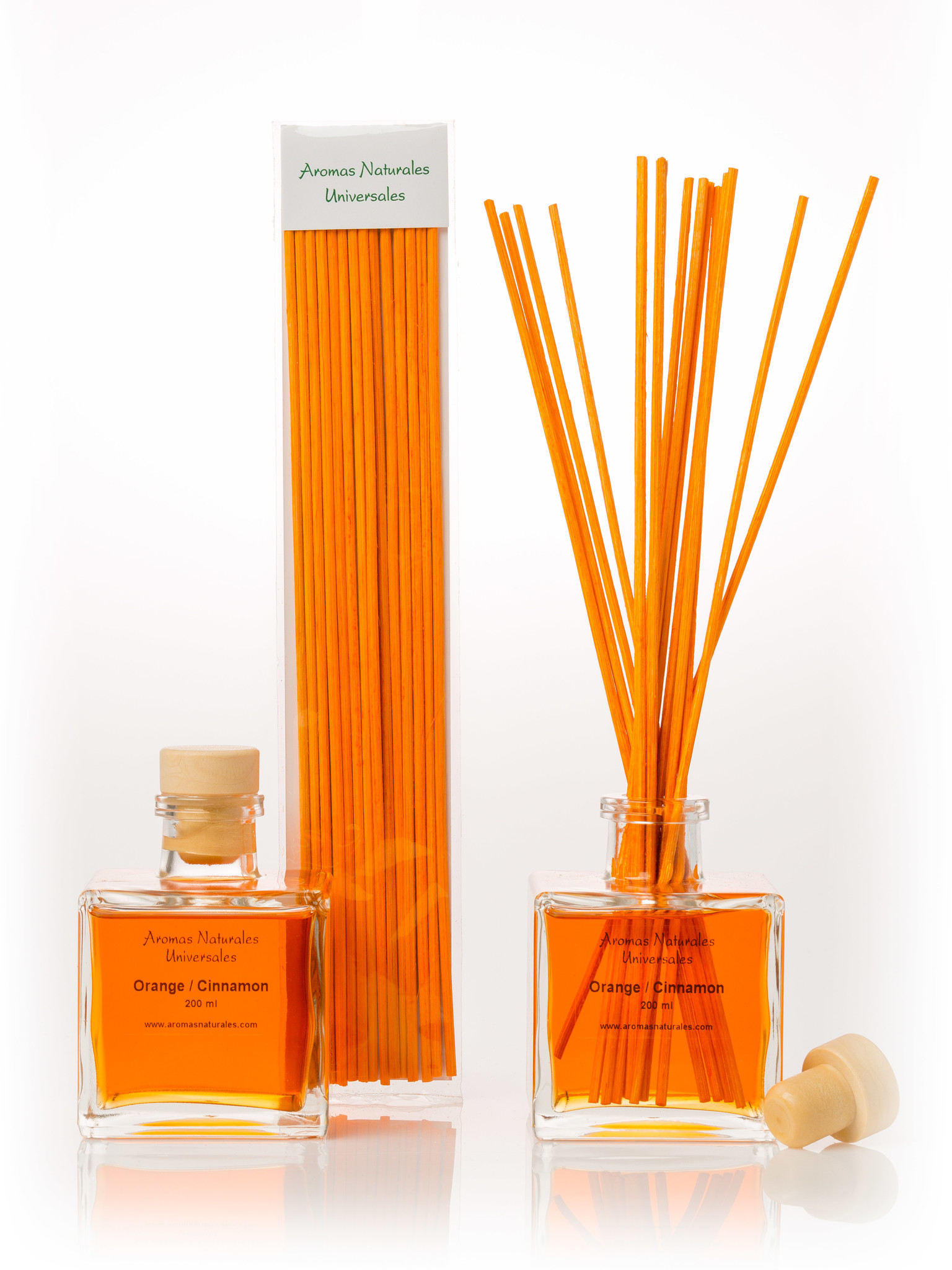 Mikado Sinaasappel Kaneel / Orange Cinnamon - Geurstokjes