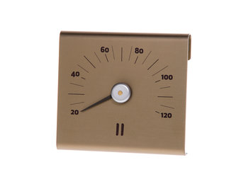 Rento Aluminium Sauna Thermometer Champagne